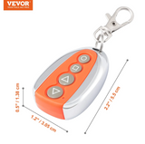 VEVOR Control Remoto Automático para Puerta Corrediza Alcance de 40 m 4 Botones