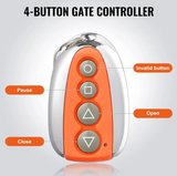 VEVOR Control Remoto Automático para Puerta Corrediza Alcance de 40 m 4 Botones