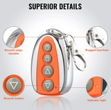 VEVOR Control Remoto Automático para Puerta Corrediza Alcance de 40 m 4 Botones