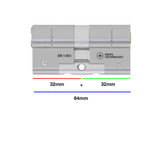 Bombín Cerradura M&C Minos de Alta Seguridad